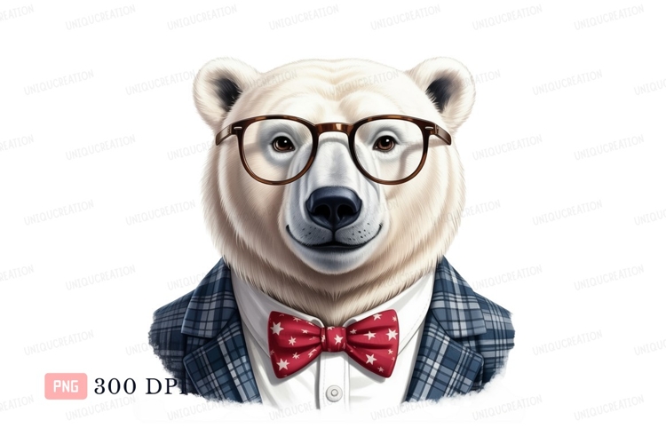 Polar Bear Cartoon Image 11