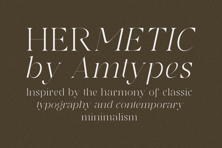 Hermetic - Duo Font