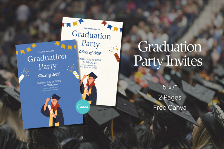 Graduation Invitation Template Image 3