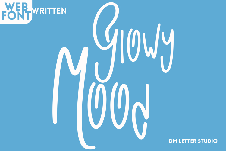 Glowy Mood - A Modern Handwritten Font