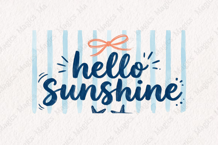 Coastal Beach Vibes Summer png