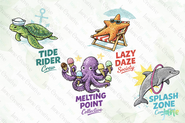 Ocean Animals Clipart Image 24