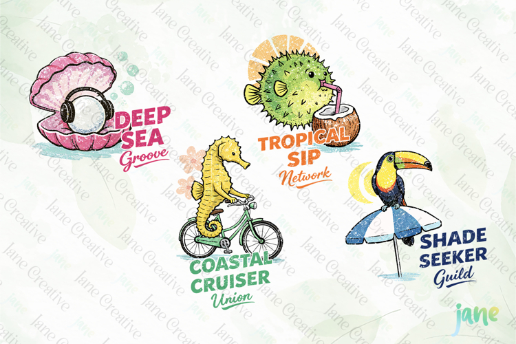 Ocean Animals Clipart