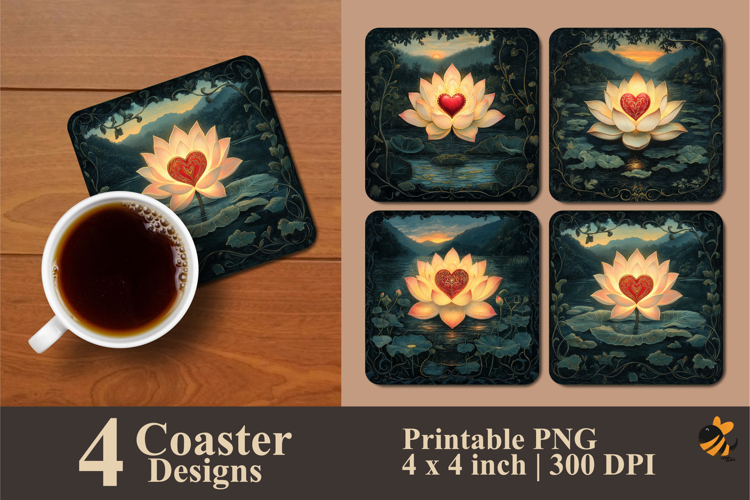 Lotus Flower Clipart Image 20