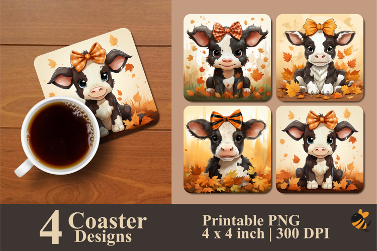 Cute Beautiful Baby Coaster Sublimation Design