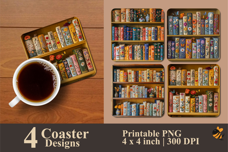 Bookshelf Clipart Image 10