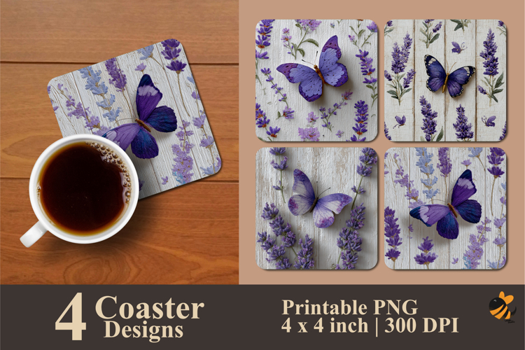 Luxury Royal Swirl Coaster Sublimation Design
