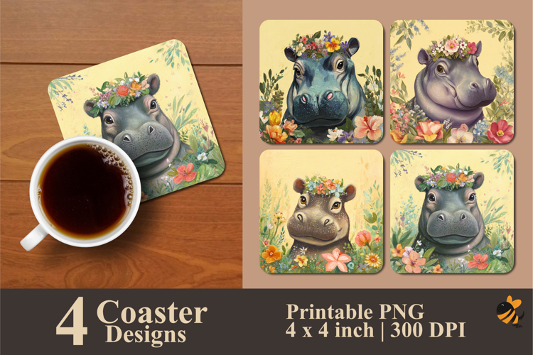 Hippo Clipart Image 4