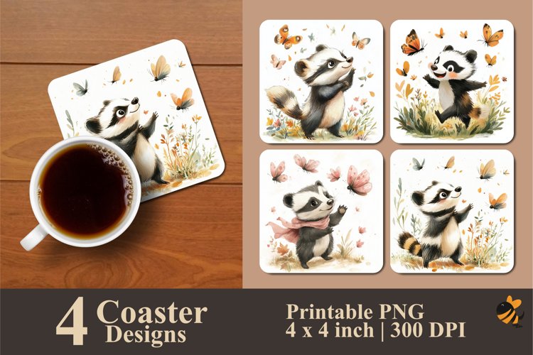 Badger Clipart Image 15
