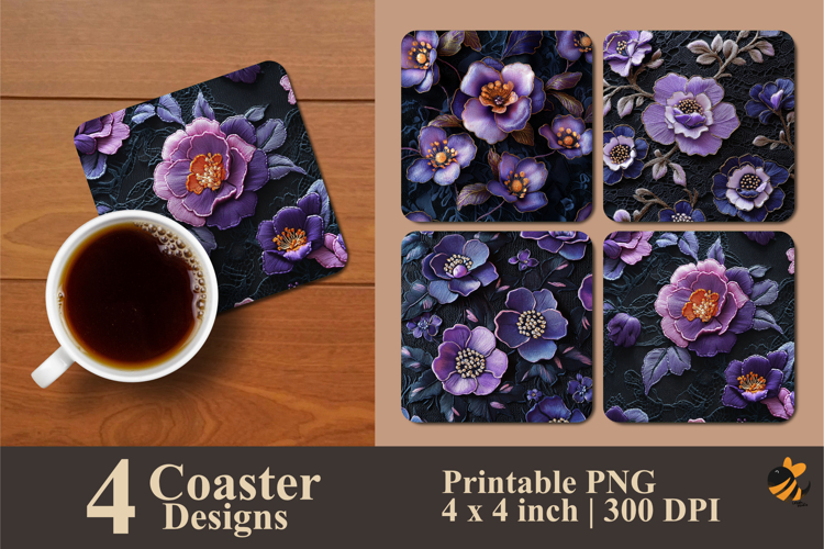 Purple Flower Clipart Image 22