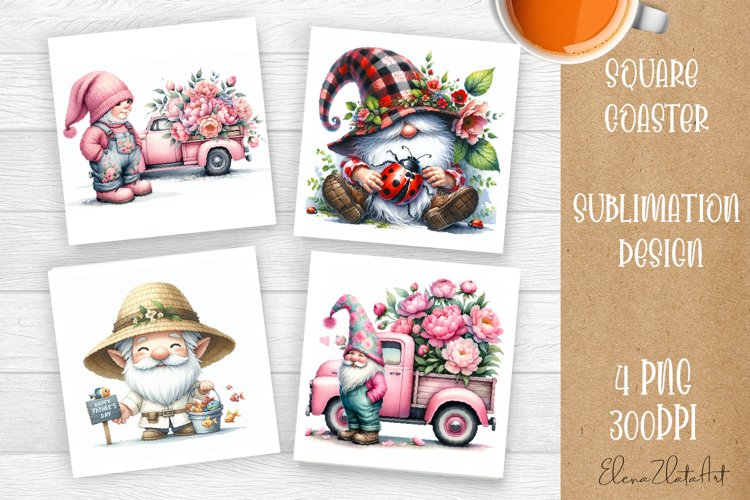 Cute Gnome Clipart Image 7