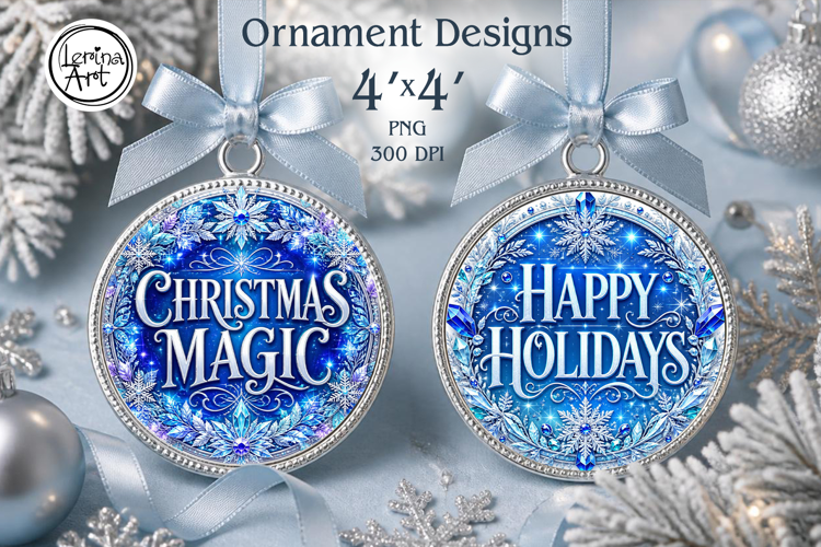 Christmas Decor | Sapphire Frost Christmas Collection