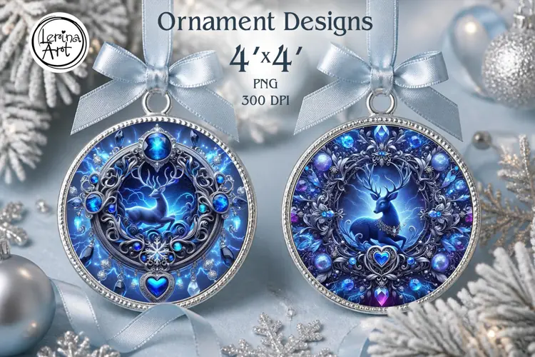 Christmas Decor | Sapphire Frost Christmas Collection