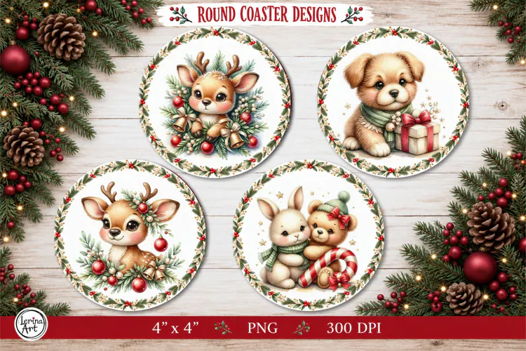 4 Round Christmas Decor | Christmas Decor