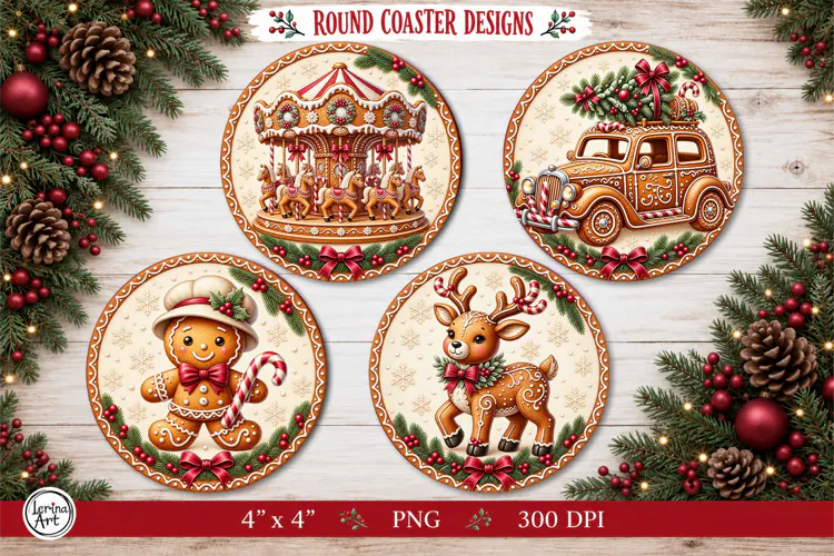 4 Round Christmas Decor | Christmas Decor