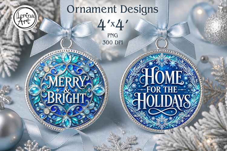 Christmas Decor | Sapphire Frost Christmas Collection example image 1