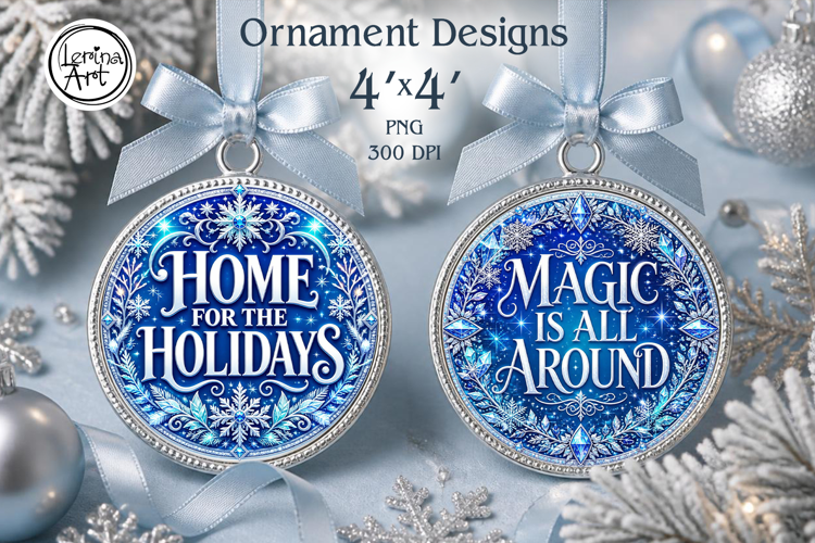 Christmas Decor | Sapphire Frost Christmas Collection