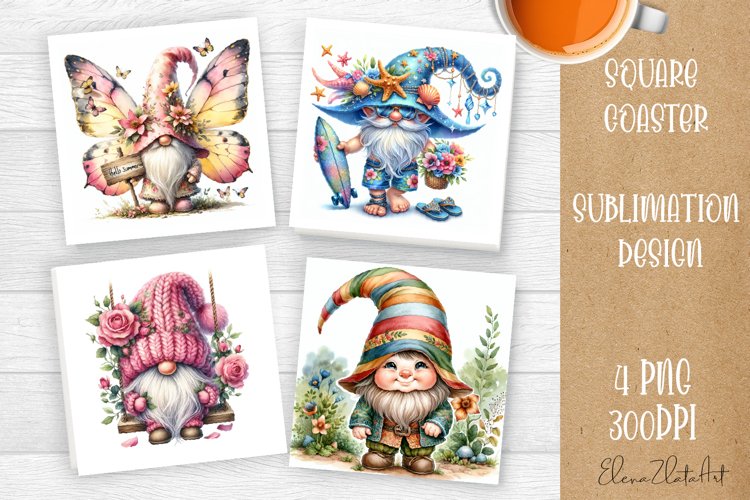 Cute Gnome Clipart Image 6