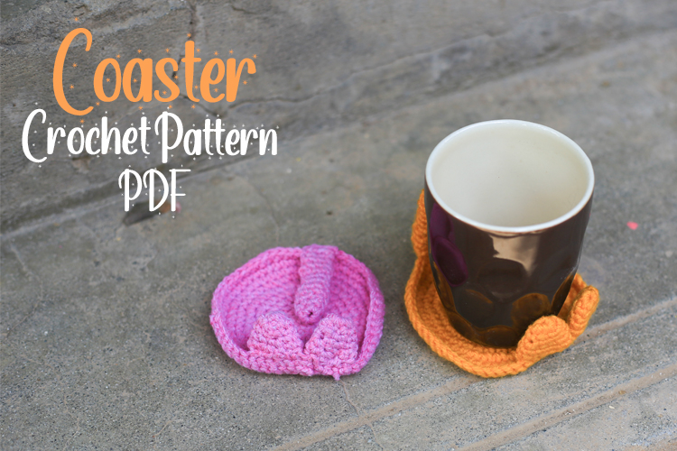 Coaster Crochet Pattern-Cat Shape