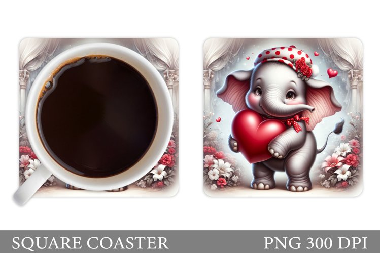 Cute Elephant Clipart Image 4