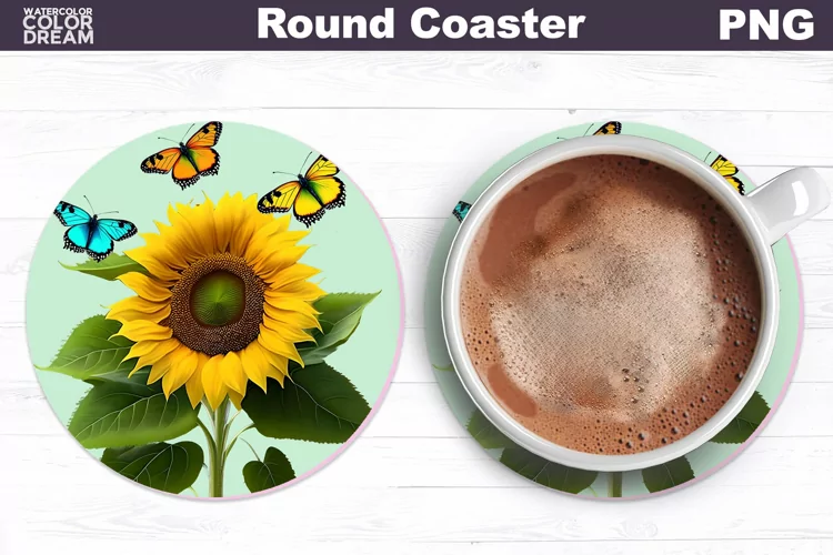 Sunflowers Coaster | Summer Car Coaster