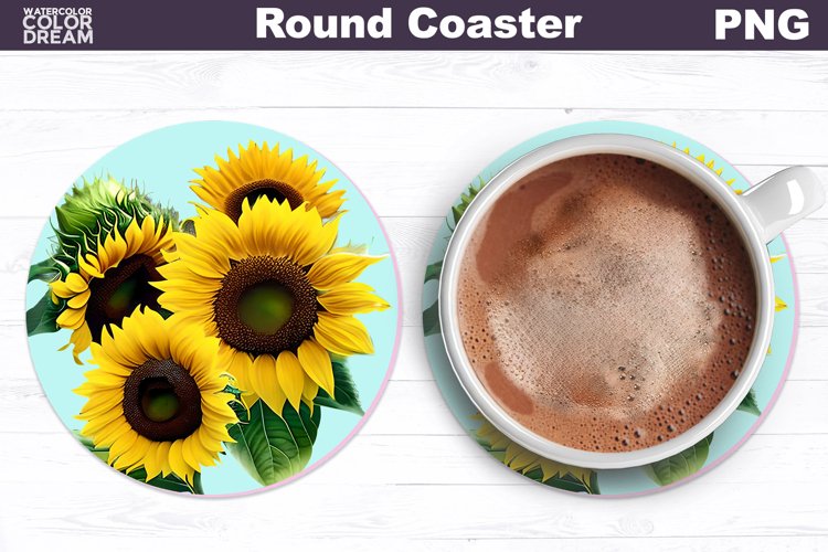 Sunflowers Coaster | Summer Car Coaster