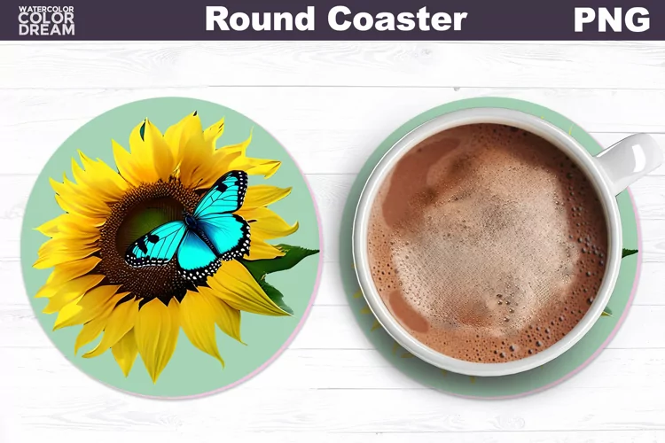 Sunflowers Coaster | Summer Car Coaster