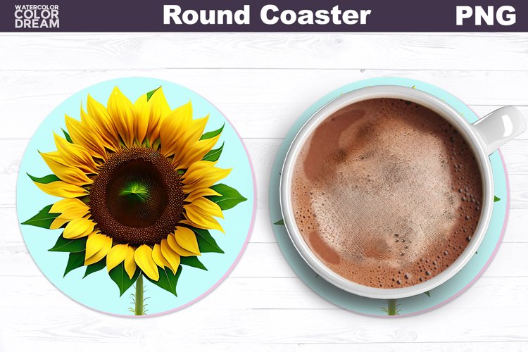 Sunflowers Coaster | Summer Car Coaster