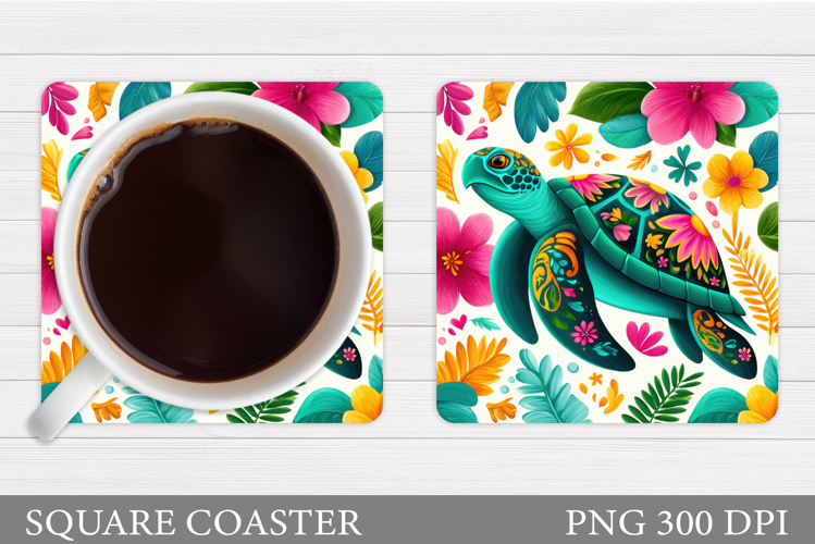 Cute Turtle Clipart Image 8