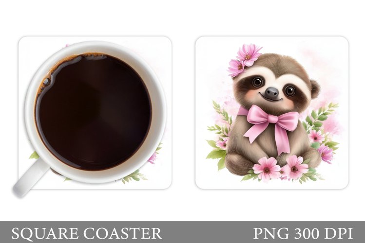 Cute Sloth Clipart Image 13