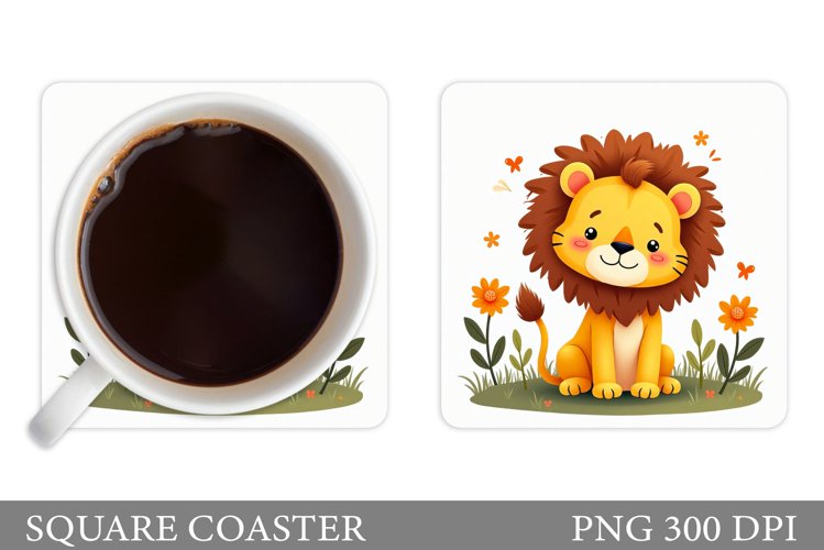 Cute Lion Clipart Image 19