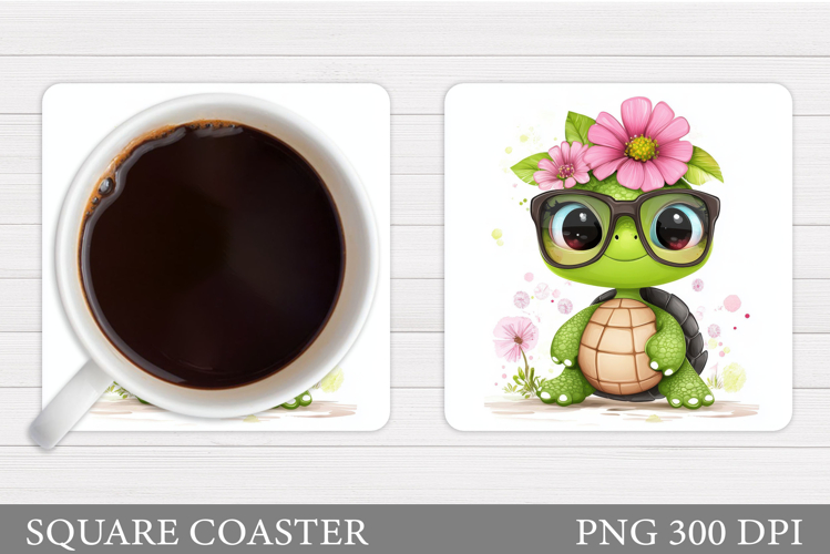 Cute Turtle Clipart Image 9