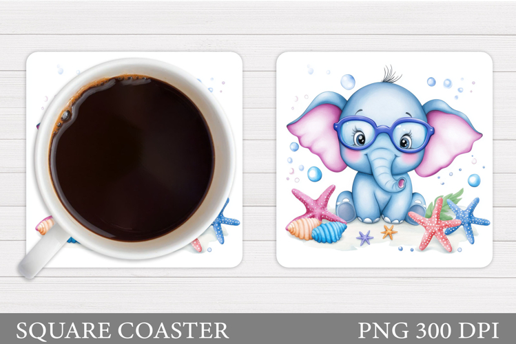 Cute Elephant Clipart Image 19