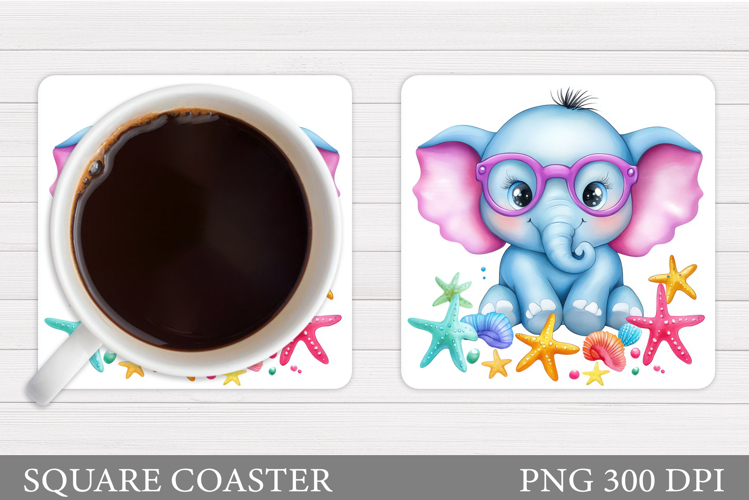 Cute Elephant Clipart Image 18