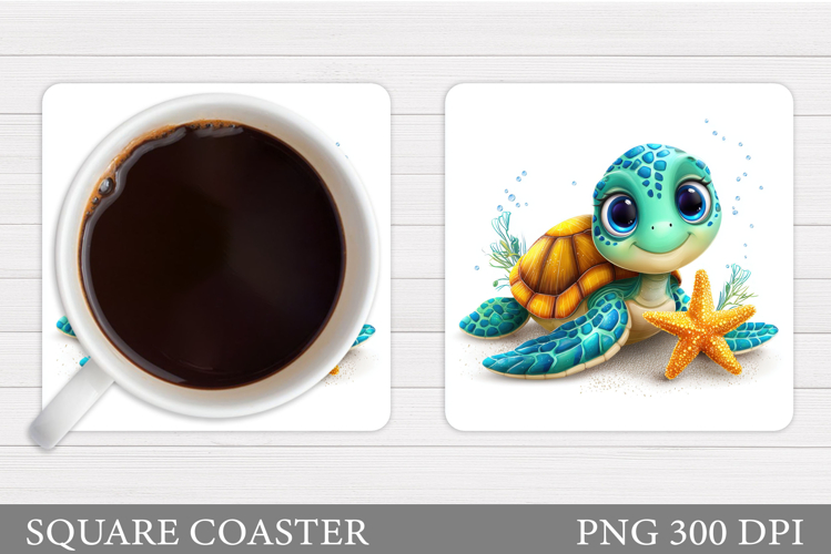 Cute Turtle Clipart Image 6