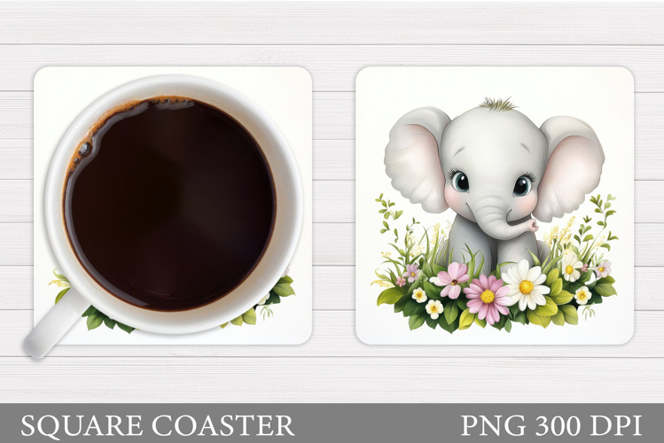 Cute Elephant Clipart Image 11