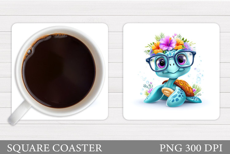Cute Turtle Clipart Image 4