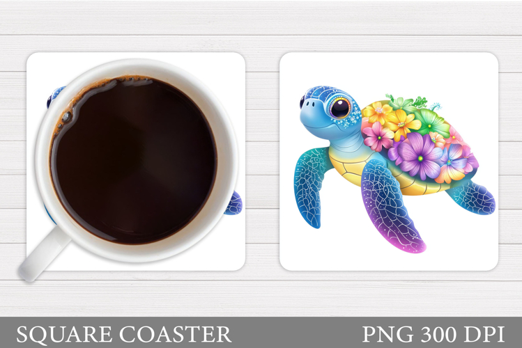 Cute Turtle Clipart Image 4
