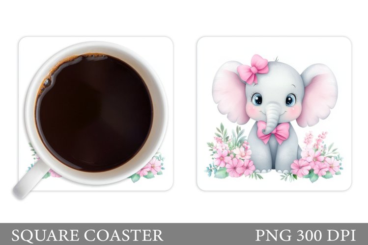 Cute Elephant Clipart Image 5