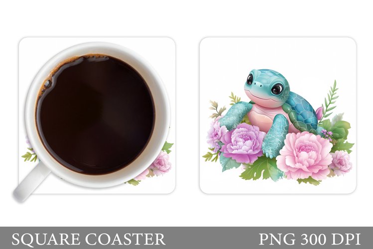 Cute Turtle Clipart Image 11