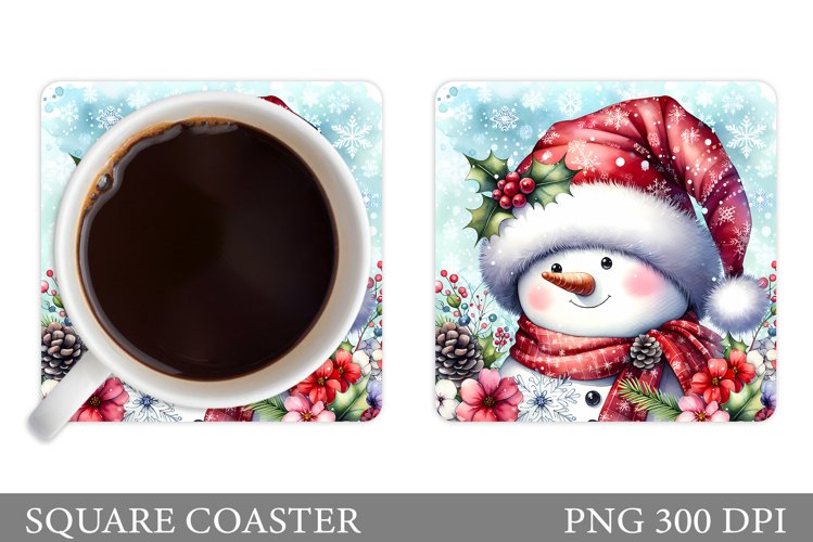 Cute Snowman Clipart Image 7