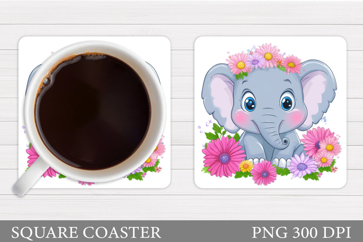 Cute Elephant Clipart Image 9