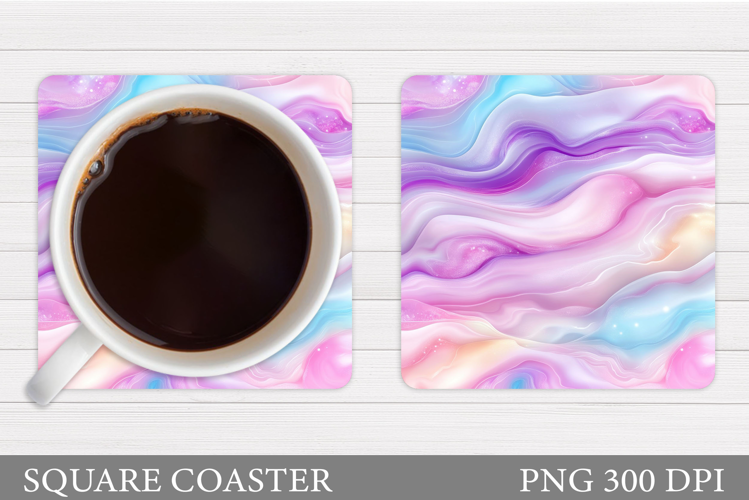 Abstract Coaster Design. Texture Coaster Sublimation