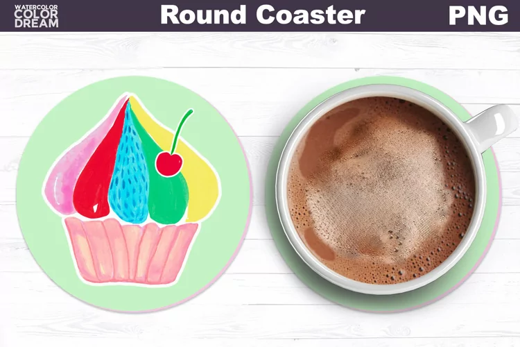 Cupcake Coaster | Cupcake Car Coaster