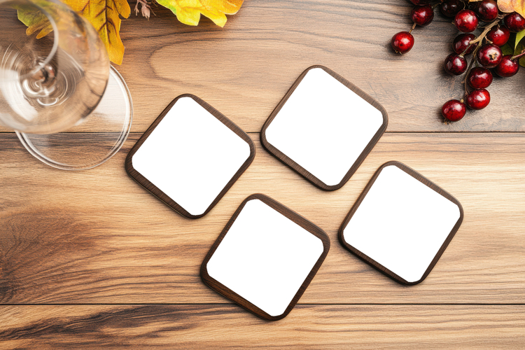 Coaster Mockups Image 8
