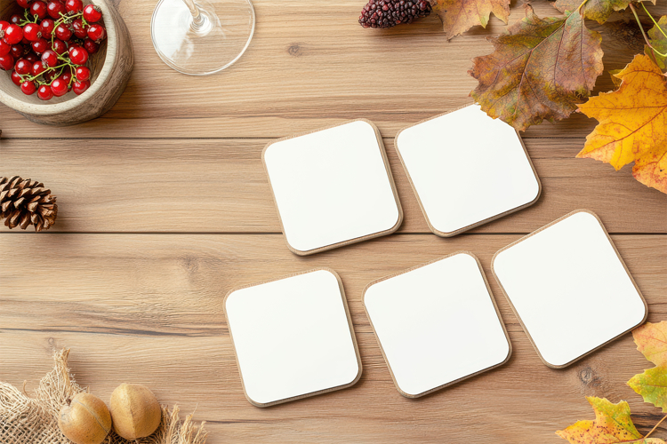 Coaster Mockups Image 6