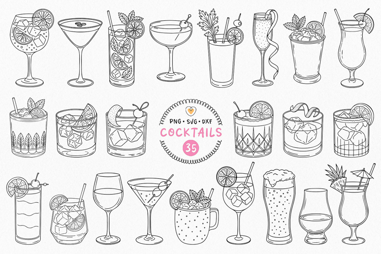 Cocktail Svg Image 6