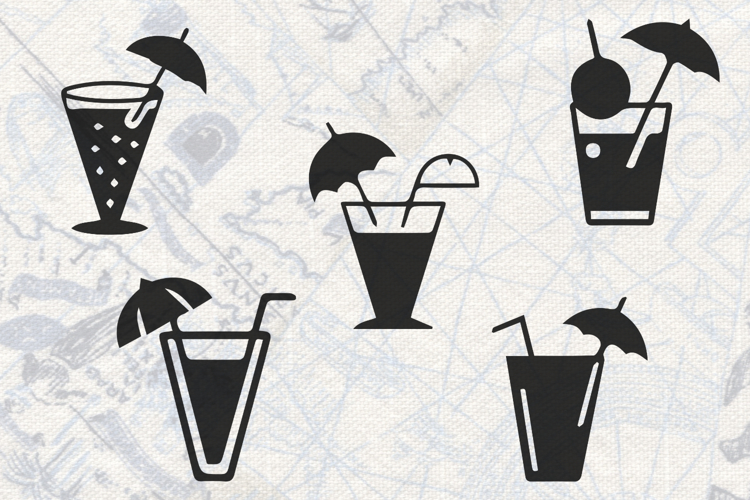 Cocktail Collection SVG