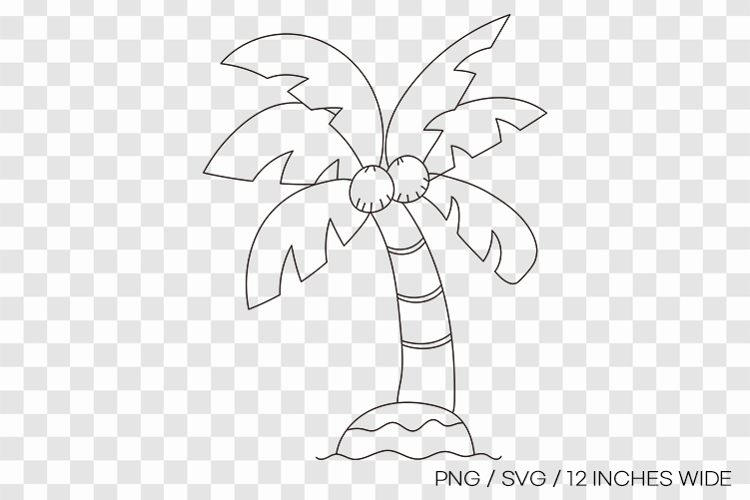 Palm Tree Vector Image 17