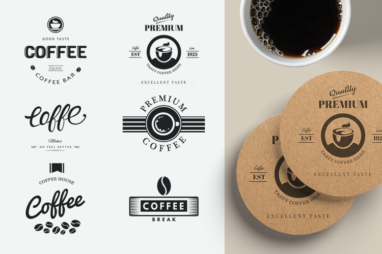 Coffee Round Sign SVG / Coffee Sign Wall Art